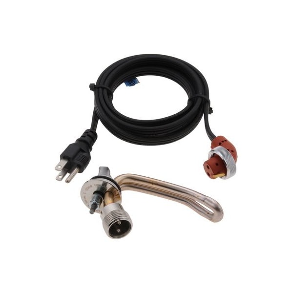 Engine Heater - 1250W 120V, 1-1/4in., Plug International, Detroit Diesel